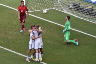 [World Cup] Mueller scores 3, Germany routs Portugal 4-0