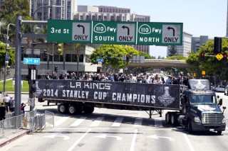 Kings celebrate Stanley Cup crown