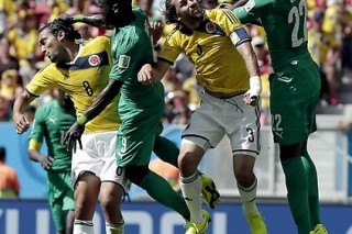 [World Cup] Colombia down Ivory Coast as Suarez returns