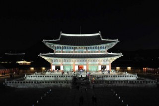 Summer nights at Gyeongbokgung