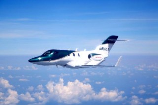 Honda’s first jet takes to the skies