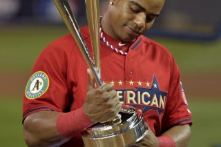 Cespedes wins home run derby