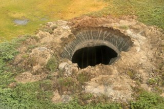 Giant crater in Russia’s far north sparks mystery