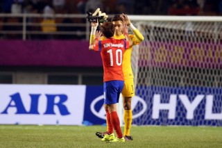 [Asian Games] Victorious S. Korea clinches spot in men’s football