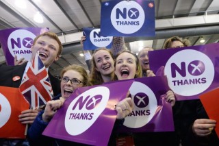 Scots reject independence in referendum