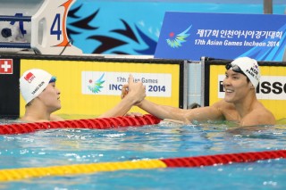 [Asian Games] Park Tae-hwan reaches 400ｍ freestyle final