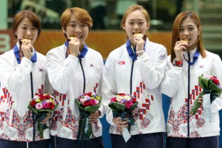 [Asian Games] South Korea beats China for gold in women’s sabre team event