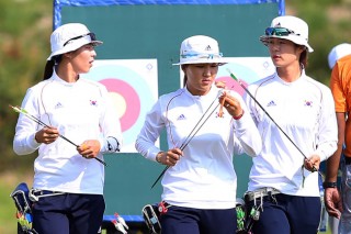 [Asian Games] S. Korean women set world record in compound archery team event