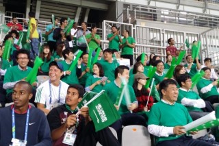 [Asian Games] Men’s football: Locals send cheers to foreign teams