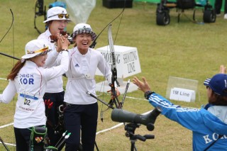 [Asian Games] S. Korea grabs 3 archery golds