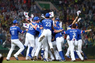 [Asian Games] S. Korea wins gold medal in baseball