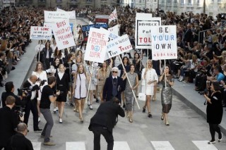 Chanel creates Paris street in star-filled show