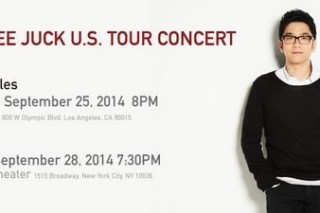 [CONCERT] Lee Juck will be holding a concert tour in the U.S.