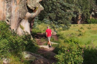 Hike, soak in a natural hot spring in New Mexico’s funky Jemez area