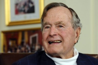 Bush still in hospital