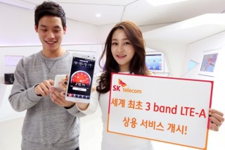 SK Telecom launches world’s first tri-band LTE-A service