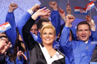 Croatia elects first female president