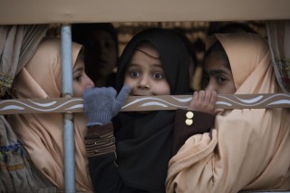 Children return to Taliban massacre school in Pakistan