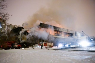 A million rare documents damaged in Moscow library blaze