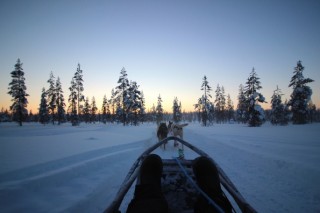 Basking under Aurora-canvased winter skies of Finland