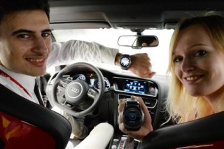 LG applies latest wearable to activate Audi LG applies latest wearable to activate Audi