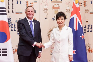 S. Korea, New Zealand hail free trade deal