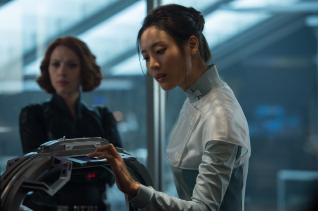 ‘Avengers 2’ revealed stills of Korean actress Soo-hyun | Herald English