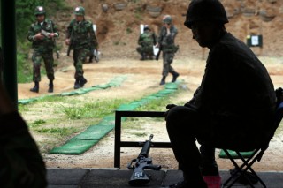 Reservists’ camp halts shooting drills