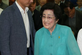 Ex-first lady seeks to visit N.K.