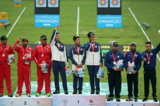 S. Korea captures four compound archery gold medals