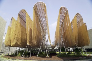 Summer shelter erected in museum