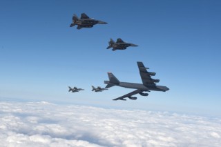 U.S. deploys B-52 bomber