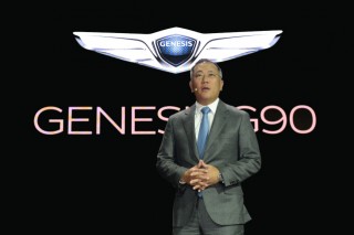 Hyundai Genesis G90 makes global debut Hyundai Genesis G90 makes global debut