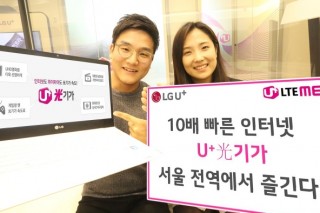 LG Uplus starts high-speed Internet service in Seoul