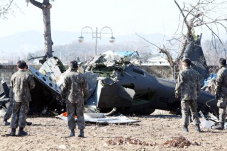 Three killed in Army helicopter crash