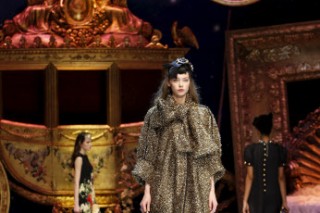 At Milan Fashion Week, Cinderella goes to Dolce & Gabbana