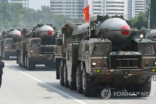 N.K. fires two ballistic missiles, one explodes in midair