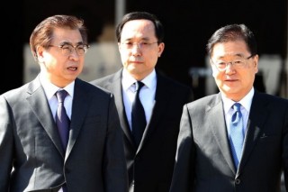 Kim Jong-un meets Seoul’s special envoys on first day of visit