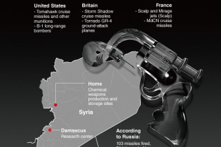 [Graphic News] Western strikes in Syria