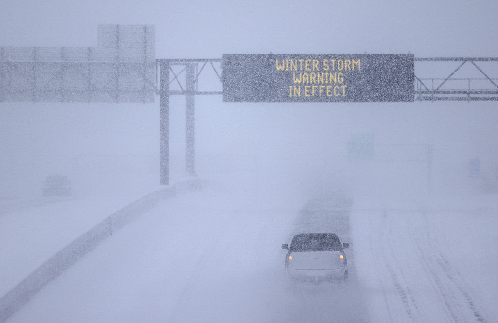 Winter Storm Pounds US