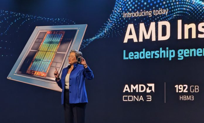 Semiconductor giant Advanced Micro Devices (AMD)  challenges market leader Nvidia to produce the latest  semiconductors exclusively for generative artificial intelligence (AI)