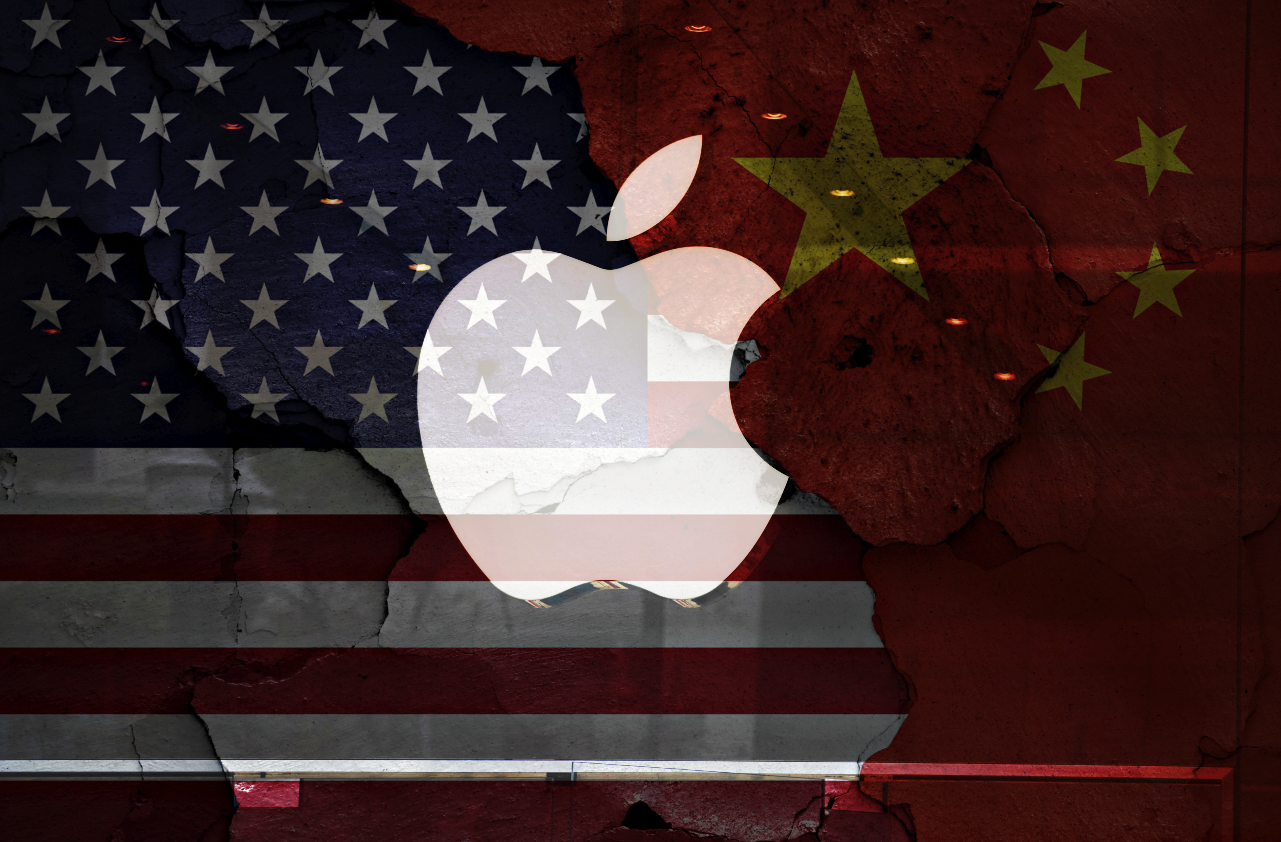 As competition for supremacy between the U.S. and China intensified, iPhone maker Apple became the biggest “pawn.”
