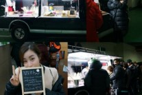 강소라, ‘못난이주의보’ 종영 기념 100인분 분식차 쐈다