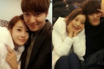 윤손하 밀착 포즈 공개 “이민호·김우빈 품에…부러워”