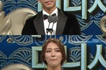[MBC연기대상]이승기-배수지, 미니시리즈부문 최우수연기상 수상
