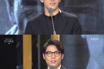 [KBS 연기대상]단막극 연작 남자 부문 유오성-최다니엘 수상