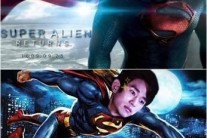 김수현 슈퍼맨 패러디 “이렇게 잘생긴 슈퍼맨이?”…깨알재미 문구