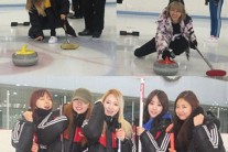 ‘아육대’ 걸그룹, 컬링 연습 한창…“2014 소치 동계올림픽 기념 종목”