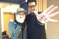 휘성-김태우, ‘브로맨스’ 인증샷 공개 ‘호빵이 좋아?’