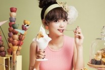 윤승아, 벌꿀 아이스크림 밀키비 광고모델 활약